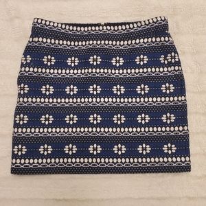3/$25 J. Crew Fair Isle Jacquard Mini Skirt Size 4